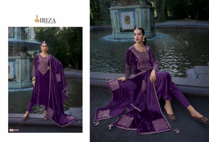 Nazakat 10994 Series By Ibiza Designer Velvet Salwar Kameez Wholesalers In Delhi
